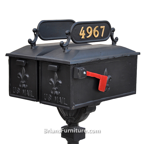 Double Louisiana Mailbox | Brian's Furniture