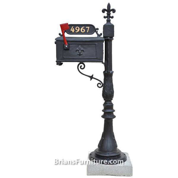 FleurDeLis Mailboxes Brian's Furniture