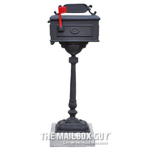 Louisiana Mailbox on Center Post