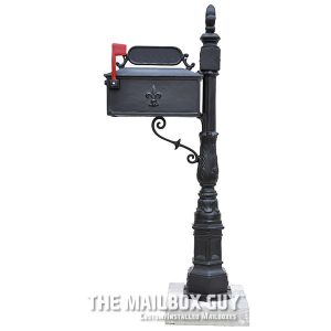 Fleur-de-Lis Mailbox