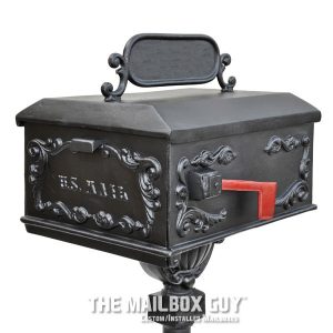 Large Louisiana Mailbox on Center Post