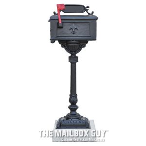 Orleans Mailbox on Center Post