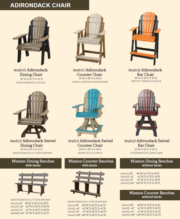 Recycled Plastic Furniture Brian's Furniture